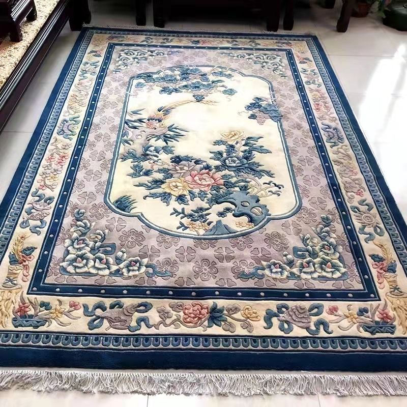 手工打結(jié)羊毛地毯